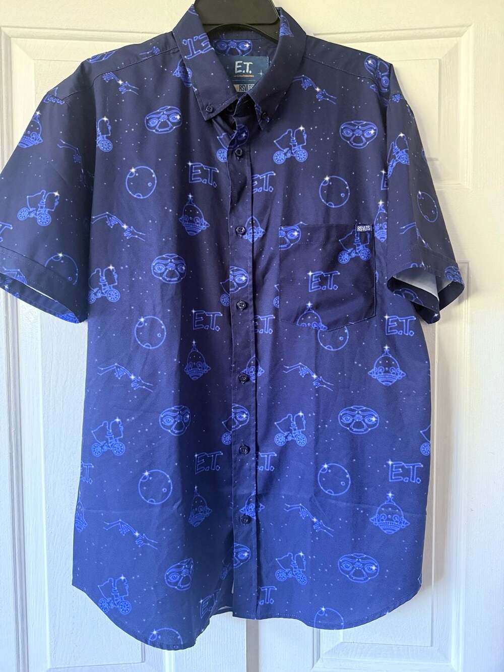 RSVLTS E.T. The Extra-Terrestrial  Phone Home Shirt Mens Size Large